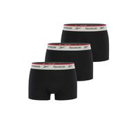 Reebok Pantaloncini intimi sportivi 'Ovett' grigio basalto / grigio chiaro / rosso / nero Uomo - Premium - Biancheria e abbigliamento da mare - Intimo - Mutande - Boxer attillati Reebok M