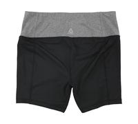 Reebok Pantaloni Corti Compressione Atletica Fitted Highrise Donna, Nero, L