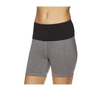 Reebok Pantaloni Corti Compressione Atletica Fitted Highrise Donna, Nero, L
