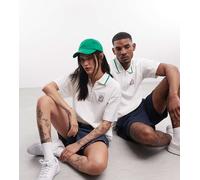 Reebok polo con logo patch in bianco sporco - In esclusiva per ASOS M