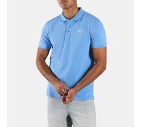Reebok - Polo da uomo a manica corta Blaze ricamata, Uomo, Peri Blue, Taglia: M