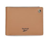 Reebok Portafogli e Portamonete Switch in Pelle di Mucca, Nero, Blu e Pelle., cuoio, taglia unica, Portafoglio