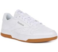 Reebok Prime Set Basso Taglio Twist Lacci Uomo Trainer In Bianco Gomma UK 7 - 12