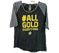 Reebok Ragazze " Tutti Oro Everything Super Ciotola 50 " T-Shirt Grigio/Nero -