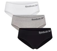 Reebok Raina Slip Donna Seamless | Mutande Senza Cuciture Elastiche e Traspiranti | Intimo Invisibile Pack da 3 per Fitness, Casa, Lavoro e Uso Quotidiano