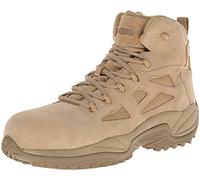 Reebok Rapid Response RB 6Stealth Tactical Boot With Side Zipper Mens, Marrone chiaro, 47 EU