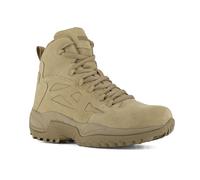 Reebok RB Safety Toe 6" Stealth Boot with Side Zipper Rb8695, Rapid Response-Stivale da Uomo, con Cerniera Laterale, 15,2 cm, Colore Marrone Chiaro, Taglia 41, Abbronzatura del Deserto, 40.5 EU