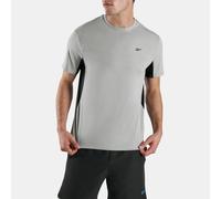 Reebok - RBK Chill Athlete Tee, Grey Marl/Black, Taglia: S