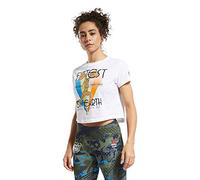 Reebok Rc Fittest On Earth Tee Maglietta Donna, Donna, Maglietta, FU2177, Bianco, S