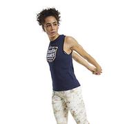 Reebok Rc Games Crest Tank Maglietta da Donna, Donna, Maglietta, FU2547, Blu (Vecnav), L