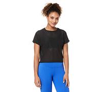 Reebok Rc Jacquard Tee Maglietta da Donna, Donna, Maglietta, DU5084, Nero, L