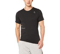 Reebok RC Mesh Move Tee Maglietta da Uomo, Uomo, Maglietta, DU5058, Nero, S