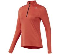 Reebok Re 1/4 Zip, Felpa Donna, rosett, S