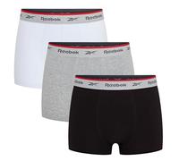 Reebok Redgrave Boxer Sportivi Elasticizzati Traspiranti Multipack Nero | Abbigliamento Uomo Tecnico Quotidiano | Intimo da Uomo Confortevole per Allenamento Lavoro Tempo Libero