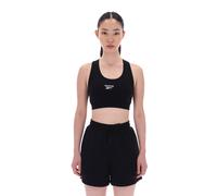 Reebok - Reebok Identity Small Logo Cotton Bra Top, Black, Taglia: XL