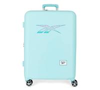 Reebok Reebok Valigia media Turchese 48x70x26 cm ABS rigido Chiusura TSA integrata 74L 2.5 kg 4 Doppie ruote