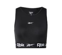 Reebok Reggiseno sportivo 'ID TRAIN' nero / bianco Donna Reebok S