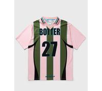 Reebok REVERSE SOCCER TEE STRIPED men Shortsleeves green|pink in taglia:S