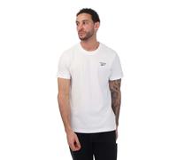 Reebok Maglietta nero / bianco, Taglia M