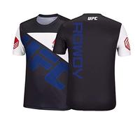 Reebok Ronda Rousey UFC - Kit da combattimento nero Rowdy Nickname Walkout Jersey CB9394 (XS)