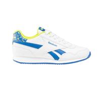 Reebok Royal CL Jog 3.0, Sneaker, White/VECTORBLUE/ACIDYELLOW, 36 EU