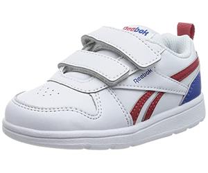 Reebok Royal Prime 2.0 Alt, Sneaker Bambini e ragazzi, Ftwr White/Vector Red/Vector Blue, 20 EU