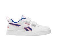 Reebok Royal Prime 2.0 Two Strap Hoop & Loop, Scarpe da Ginnastica, Bianco Vectorblue Vectorred, 28 EU