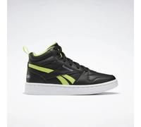 REEBOK ROYAL PRIME MID 2 SCARPE DA BASKET RAGAZZI NERO E GIALLO FLUO (29 EU)