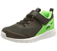 Reebok Rush Runner 4.0 TD, Sneaker, Core Black/Solar Lime/Ftwr White, 22 EU