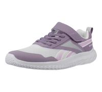 Reebok Rush Runner 5 Elastic Lace & Top Strap Sneaker, Dreampurple/Dreampurple/White, 32 EU