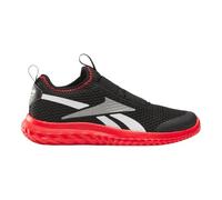 Reebok Rush Runner Slip-on, Scarpe da Ginnastica, Black Energyred White, 24.5 EU