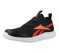 Reebok Rush Runner Slip-ON - Scarpe da Ginnastica, Colore: Nero/ArenaORANGE/SPORTRED, 31,5 EU