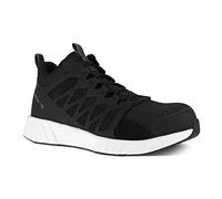 Reebok Scarpe Antinfortunistiche con Punta composita in Rete di Nylon Nera Bianca e Arancione S1P SRC 40 Nere/Bianche