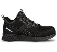 Reebok Scarpe Antinfortunistiche Fusion S3 SRC ESD 43 in Pelle Nera a Vita Alta