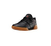 Reebok, Scarpe da Ginnastica Basse Ragazzi, Nero (Black/Carbon/Classic Red), 41 EU