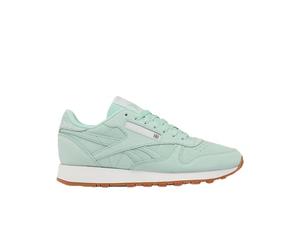 Reebok Scarpe da ginnastica da donna in pelle classica, TRANQUILTEAL/Chalk/Gum, 38 EU