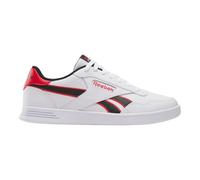 Reebok Court Advance, Sneaker Unisex-Adulto, White/Black/VECTORRED, 42.5 EU
