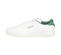 Reebok Scarpe da Ginnastica Unisex Court Clean, Bianco/Verde Field, 42,5 EU