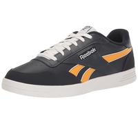 Reebok Scarpe da tennis classiche in pelle da donna, colore nero o bianco, taglie dalla 37 alla 44, Vector Navy/Calzature Bianco/Collegiate Oro, 10 Women/8.5 Men