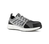 Reebok Scarpe di Sicurezza Basse in Rete di Nylon S1P SRC 41 Nere e Grigie con Punta composita Grigio/Nero