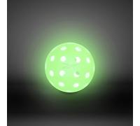 Reebok - Set di Pickleball a LED, ad alto rimbalzo, per esterni, con precisione, modello a 40 fori, perfetto per il gioco notturno (6 pezzi, verde)