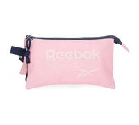 Reebok Sidney Astuccio Triplo Rosa 22x12x5 cm Poliestere by Joumma Bags, Rosa, Taglia unica, Astuccio triplo
