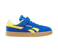 Reebok Smash Edge Elastic & Top Strap, Scarpe da Ginnastica, Optimumblue Goldenhaze Rgum1, 32.5 EU