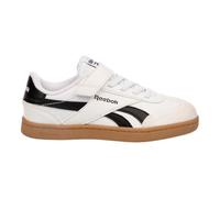 Reebok Smash Edge Elastic & Top Strap, Sneaker, FTWRWHITE/Black/RGUM1, 28 EU