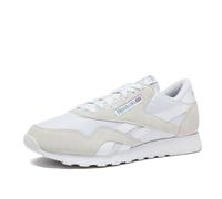 Reebok Sneaker Classic Nylon Donna, Bianco, 38.5 EU
