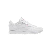 Reebok Sneaker Classica Donna in Pelle, Calzature Bianco/Calzature Bianco/Grigio Puro 3, 35 EU
