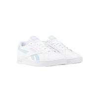 Reebok Sneaker Court Retro Donna, Gesso Softblue Bianco, 37.5 EU