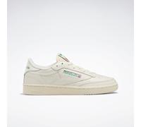 Reebok - Sneaker da donna Club C 85 Vintage, Chalk/Alabaster/GleGreen, Taglia: 40