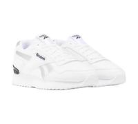 Reebok Sneaker da Donna Glide Ripple Clip, Bianco Bianco Argento Metallizzato, 35.5 EU
