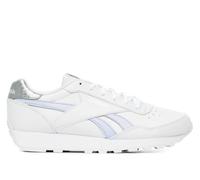 Reebok Sneaker da Donna Rewind Run, Bianco Lucido Lilla Argento Met, 41 EU